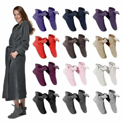 Herren Damen Hausschuhe Anti-Rutsch waschbar socken Hüttenschuhe Bettschuhe