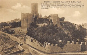 5305) MONTE S. GIULIANO (TRAPANI) IL CASTELLO PEPOLI. - Imagen 1 de 2