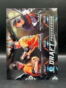 2019 Bowman Chrome DRAFT Progression Adley Rutschman D.L Hall Grayson Rodriguez - Picture 1 of 2