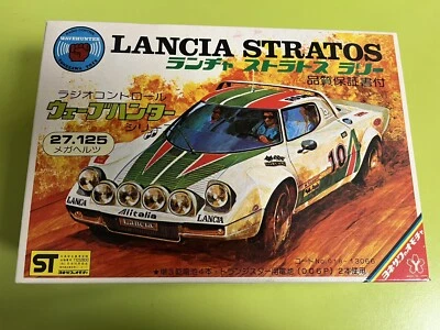 Vintage Japan Yamato 70s Lancia Stratos RC Car Rare - Image 1 of 4