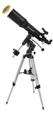 BRESSER Polaris-II 102/600 EQ3 Linsenteleskop mit Smartphone-Adapter & Sonnenfil - Bild 1 von 4