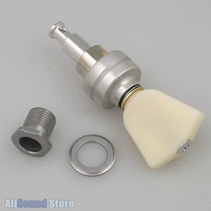 (4) Gotoh UPT-UB4N Sealed Planetary Ukulele Tuning Keys Tuners - CHROME WHITE - Picture 1 of 4