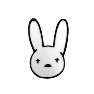 Letrero de pared Bad Bunny - blanco y negro - Imagen 1 de 6
