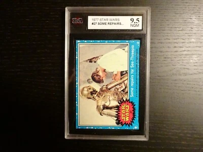 1977 STAR WARS S1 #27 Some Repairs For C-3PO KSA 9.5 (PSA 10/APR $1,000) GEM 💎 - Image 1 of 3