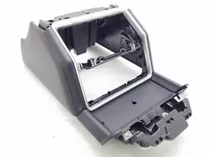 2018 PORSCHE PANAMERA 971 G2 TURBO REAR CONSOLE FLOOR BLACK LEATHER *NOTE - Picture 1 of 18