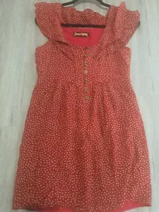 PRINCESS HIGHWAY Red Polka Dot Dress Button Front Womans Size 8 - Picture 1 of 5