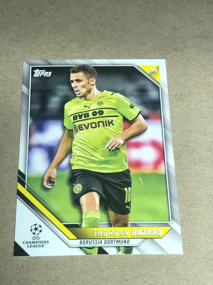 2021/22 Topps Champions League #27 Thorgan Hazard Borussia Dortmund M26 - Image 1 of 1