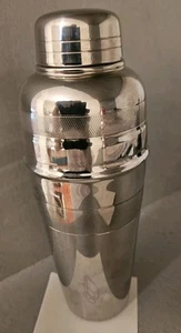 Grey Goose Vodka Edelstahl 3 Stück Cocktail Martini Shaker Mixer / Elegant! - Bild 1 von 3