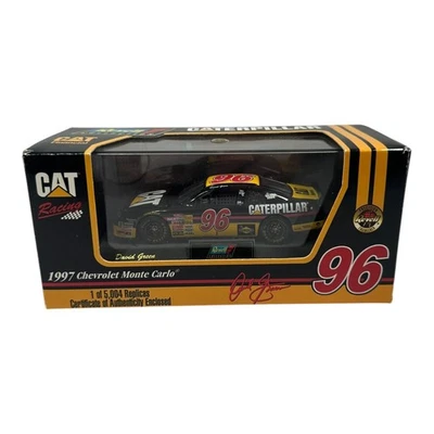 David Green #96 CAT Caterpillar 1997 Chevrolet Monte Carlo 1:43 Scale Revell - Image 1 of 4