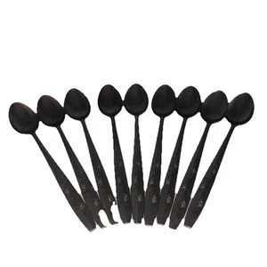 9 Stainless Steel Mcm Japan Long Ice Tea Spoons Vintage - Picture 1 of 9