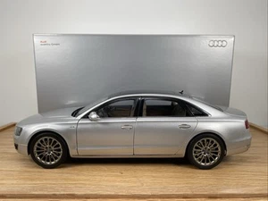 1/18 Kyosho Dealer Exclusive Audi A8 L W12 Ice Silver 501.10.081.15 ! - Picture 1 of 16