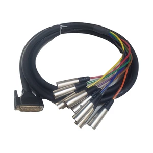 Cable Up CU/SD203 10' D-Sub 25 Male to XLR Male Audio Snake (8-Channels) - Picture 1 of 1