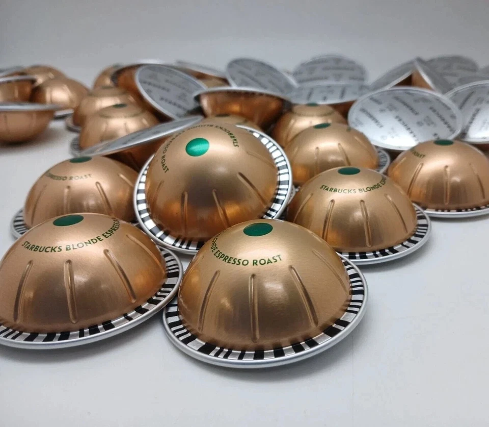 Starbucks by Nespresso Vertuo Blond Expresso 80 Cápsulas - Tostado Suave y Ligero Foto 1 de 3