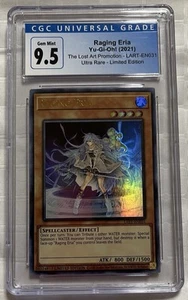 CGC Gem Mint 9.5 2020 YU-GI-OH Ultra Raro Edición Limitada Furioso Eria LART-EN031 Perdido - Imagen 1 de 2