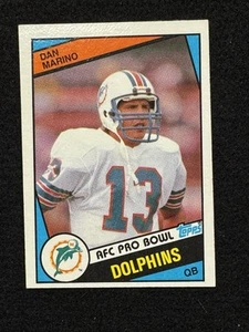 1984 Topps #123 Dan Marino novato - Imagen 1 de 2