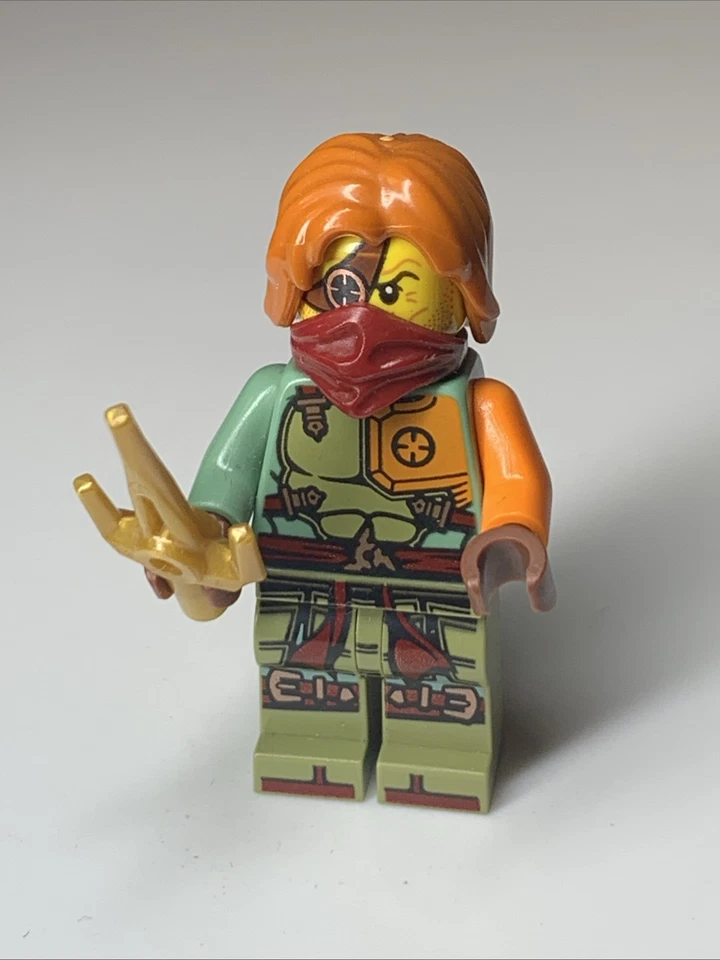LEGO Ninjago Ronin Cabello Naranja con Bandana Roja Cabello Minifigura njo269 njo0269 Foto 1 de 1