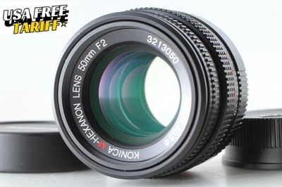 ⏯️ [Quase em perfeito estado] Lente Konica M-Hexanon 50mm f/2 para montagem Leica M do Japão - Imagem 1 de 4