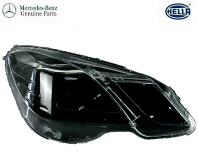 Cubierta de lente de faro derecho Mercedes Clase E W212 E350 E400 E500 AMG OEM 09-14  Foto 1 de 4