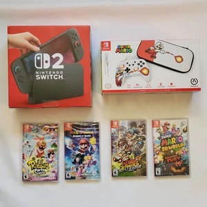 🔥Nintendo Switch 2 Console - Mario Kart World Bundle with Options ⭐️ In Hand ⭐️ - Picture 1 of 13