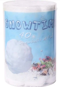 Fake Christmas Snowball Realistic Toy Winter Holiday Decorations 40pcs - Picture 1 of 1