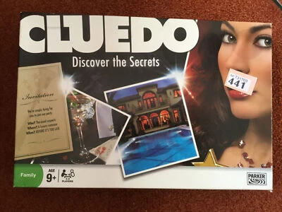 Hasbro CLUEDO DISCOVER THE SECRETS ~ COMPLETE 2008  Family Board Game, 441  - Image 1 of 4