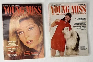 Lot of 2 Young Miss Magazine: November and December 1967 Nancy Sinatra - Picture 1 of 4
