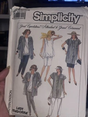Simplicity Maternity Sewing Pattern 8549 Size 10-14 Uncut  - Image 1 of 3
