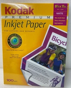Kodak Premium Inkjet for Letters & Reports Paper (100 Sheets) Matte 30 LB - Picture 1 of 2