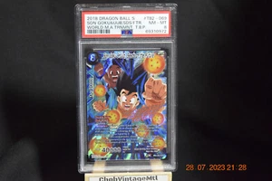 2018 Dragon Ball Super TB2-069 Son Goku & Uub, Seeds of the Future SCR PSA 8 - Picture 1 of 2