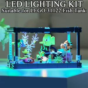 LED Licht Set Für LEGOs Fish Tank Creator 31122 (Beleuchtungs kit) Dekor Set Diy - Bild 1 von 10