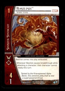 Basilisk - Basil Elks MAV-211 The Avengers VS System 2005 TCG CCG - Picture 1 of 2