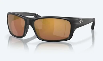 BRAND NEW Costa Del Mar Jose PRO Matte Black / Gold Mirror Polarized Glass 580G - Image 1 of 4
