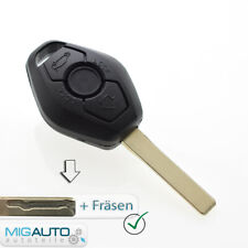 Produktbild - passend für BMW Schlüssel Gehäuse E39 E46 E53 E60 E65 X5 HU92 + Fräsen 
