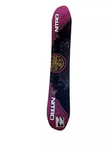 Nitro Pyro 155 cm Asymmetrical Snowboard 1992 Austria Rare 90s - Picture 1 of 7