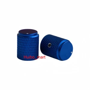 Blue 12X15mm Aluminum AMP speaker Guitar volume potentiometer knob 6.0mm - Picture 1 of 4