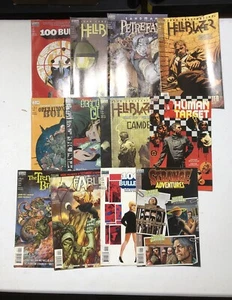 Lot Of 12 Vertigo Comics 100 Bullets, Hellblazer,human Target - Picture 1 of 5
