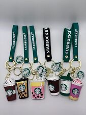 2023 New Starbucks China Keychain Ornament Ice Cream Cup Keyrings Xmas Gift
