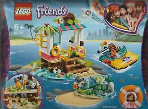 NEW LEGO GIRL FRIENDS SEAL SET BOX SET 41376 THE TURTLE RESCUE MISSION