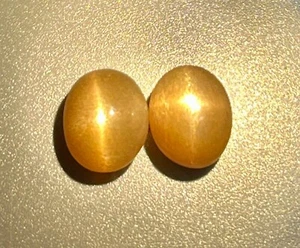 10.615cts Loose gemstone Natural Golden Sunstone Star - Picture 1 of 4