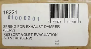 RESORTE AMORTIGUADOR DE ESCAPE BROAN SV18221 - Imagen 1 de 3