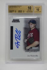 2004 Bowman Sterling Jay Rainville AU Rookie 🔥Beckett 10 PRISTINE