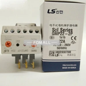 1Pcs New Electronic Motor Protection Relay AC100-260V GMP22-2P 22A - Picture 1 of 5