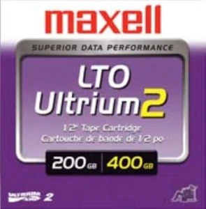 ($0 P&H) Maxell Ultrium LTO-2 Data Tape Cartridge 200/400gb - Picture 1 of 1