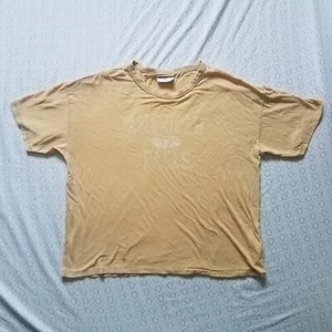 American Eagle Damen Kurzarm gelb Cropped T-Shirt Medium - Bild 1 von 7