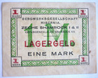 Deutsches Reich, KGL Zeche Shamrock, Herne 1 Mark       (Art.20606)