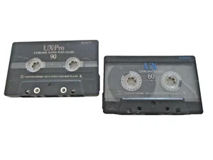 Cassette de audio de alto sesgo SONY UX PRO 90 tipo II + SONY UX 60 clase cromada - Imagen 1 de 2