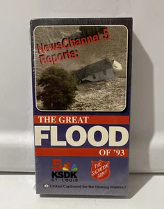 KSDK 5 St Louis MO The Great Flood Of '93 Videotape VHS NEW Sealed w/Box - Picture 1 of 3