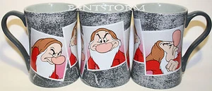 GRUMPY Dwarf Snow White & 7 Dwarfs Photo Ceramic Coffee Cup Mug Disney Store NEW - Picture 1 of 4