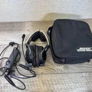 Bose X Aviation A10 Dual GA Plugs Headset AHX-32-01 No Bluetooth - Bild 1 von 10