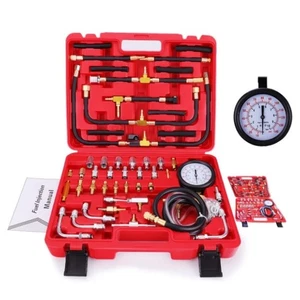 Mechanical Dial Fuel Pressure Tester - Automotive Multi-Interface Adapter Tool - Imagen 1 de 9